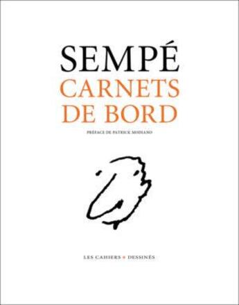 Couverture du livre « Carnets de bord » de Jean-Jacques Sempe aux éditions Cahiers Dessines