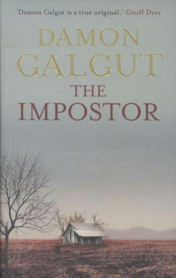 Couverture du livre « The Impostor » de Damon Galgut aux éditions Atlantic Books