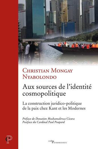 Couverture du livre « Aux sources de l'identite cosmopolitique » de Mongay Nyabolondo aux éditions Cerf