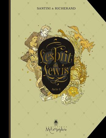 Couverture du livre « L'esprit de Lewis Tome 1 » de Bertrand Santini et Lionel Richerand aux éditions Soleil