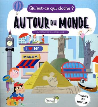 Couverture du livre « Autour du monde » de Veitch/Solis aux éditions Grenouille