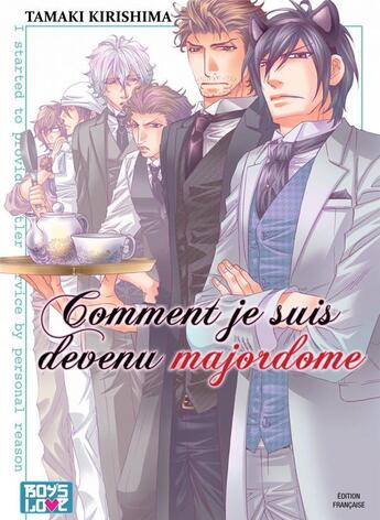 Couverture du livre « Comment je suis devenu majordome » de Tamaki Kirishima aux éditions Boy's Love