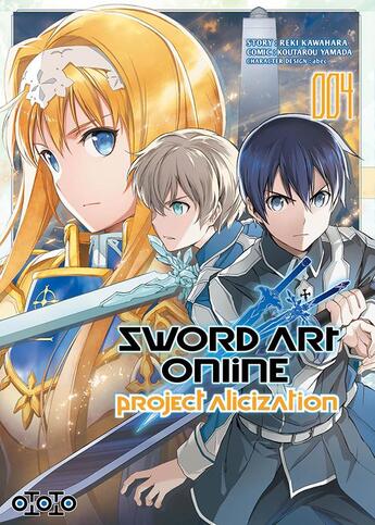 Couverture du livre « Sword Art Online - Alicization Tome 4 » de Kotaro Yamada et Reki Kawahara aux éditions Ototo