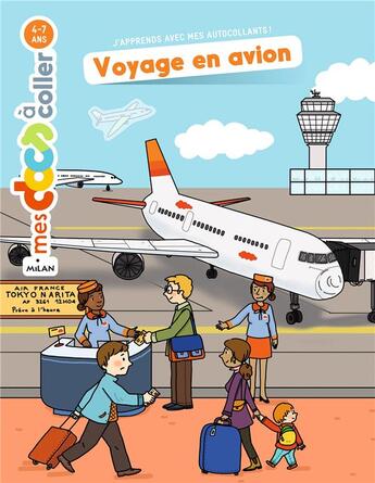 Couverture du livre « Les avions » de Stephanie Ledu et Severine Cordier aux éditions Milan