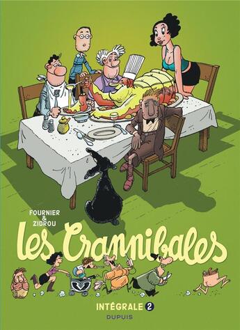 Couverture du livre « Les Crannibales : Intégrale vol.2 » de Zidrou et Jean-Claude Fournier aux éditions Dupuis