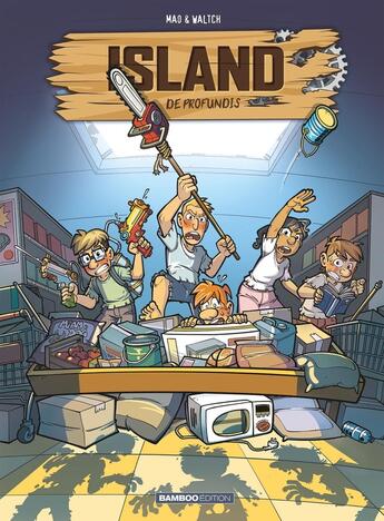 Couverture du livre « Island Tome 2 : de profundis » de Waltch et Sebastien Mao aux éditions Bamboo