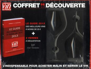 Couverture du livre « Guide rouge 2013 ; coffret » de Philippe Maurange et Antoine Gerbelle aux éditions Revue Du Vin De France