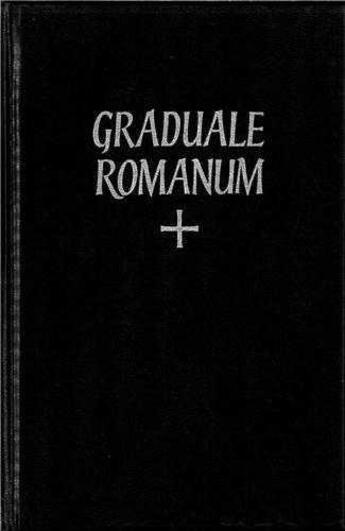 Couverture du livre « Gradual romanum » de  aux éditions Solesmes