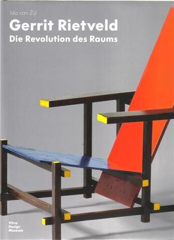 Couverture du livre « Gerrit rietveld die revolution des raums /allemand » de Rietveld aux éditions Vitra Design