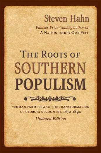 Couverture du livre « The Roots of Southern Populism: Yeoman Farmers and the Transformation » de Hahn Steven aux éditions Oxford University Press Usa