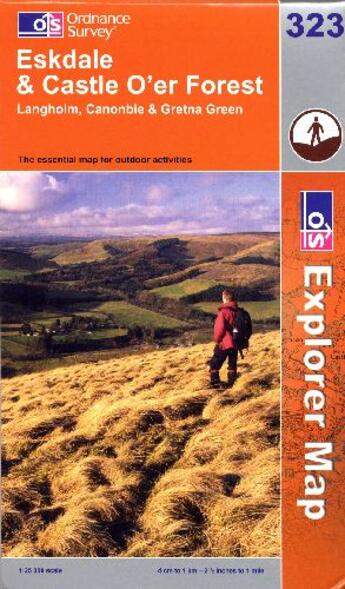 Couverture du livre « Eskdale & Castle O'er forest » de  aux éditions Ordnance Survey