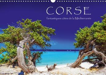 Couverture du livre « Corse fantastiques cotes de la mediterranee calendrier mural 2018 din a3 horizon » de Rosyk P aux éditions Calvendo