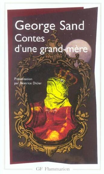 Couverture du livre « Contes d'une grand-mere » de George Sand aux éditions Flammarion