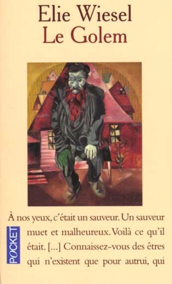 Couverture du livre « Le Golem » de Elie Wiesel aux éditions Pocket