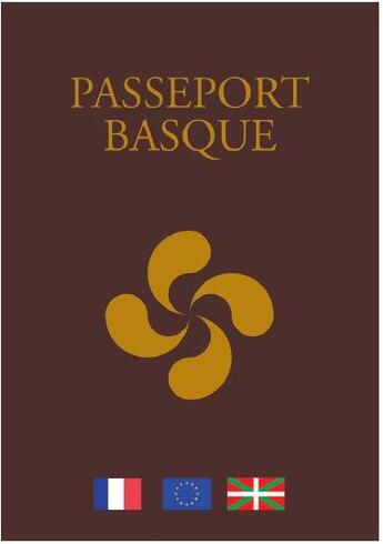 Couverture du livre « Passeport basque » de Grenier Marie aux éditions Cairn