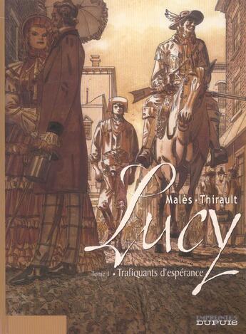 Couverture du livre « TRAFIQUANTS D'ESPERANCE » de Philippe Thirault et Marc Males aux éditions Dupuis