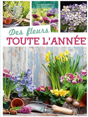 Couverture du livre « Des fleurs toute l'année » de  aux éditions Artemis