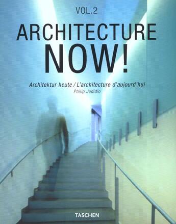 Couverture du livre « Architecture now vol. 2-trilingue » de  aux éditions Taschen