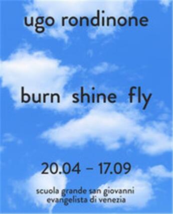 Couverture du livre « Ugo Rondinone : burn shine fly » de Javier Molins aux éditions Skira