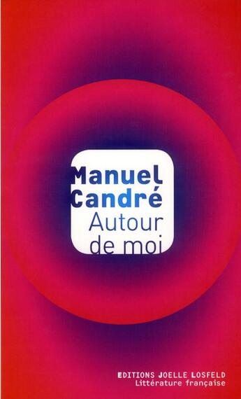 Couverture du livre « Autour de moi » de Manuel Candre aux éditions Joelle Losfeld