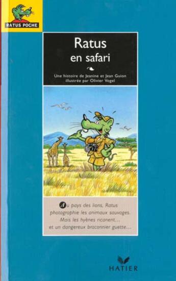 Couverture du livre « Ratus En Safari » de Guion et Vogel aux éditions Hatier