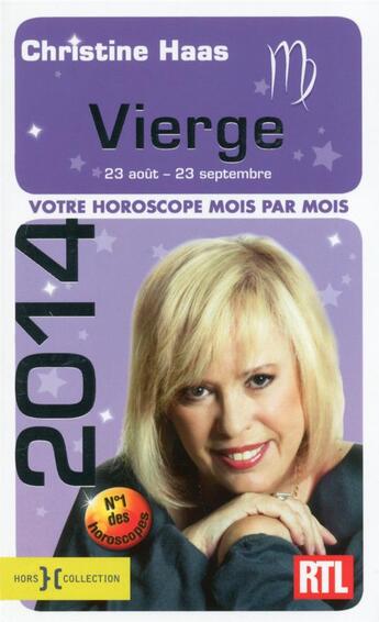 Couverture du livre « Vierge 2014 » de Christine Haas aux éditions Hors Collection