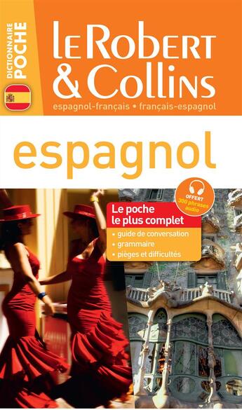 Couverture du livre « LE ROBERT & COLLINS ; POCHE ; espagnol » de  aux éditions Le Robert