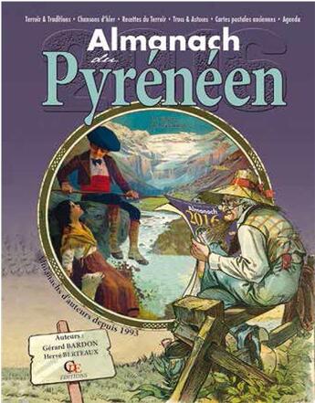 Couverture du livre « Almanach du pyreneen 2016 » de Gerard Bardon / Herv aux éditions Communication Presse Edition