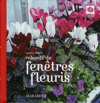 Couverture du livre « Rebords de fenêtres fleuris » de Joanna Smitu aux éditions Marabout