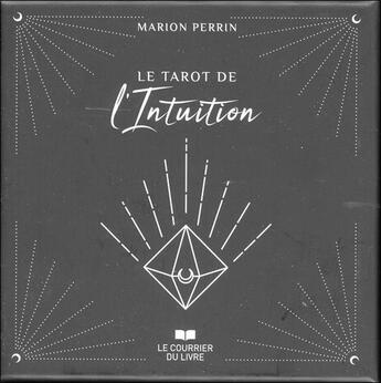 Couverture du livre « Le tarot de l'intuition » de Marion Perrin aux éditions Courrier Du Livre