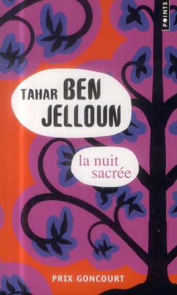 Couverture du livre « La nuit sacrée » de Tahar Ben Jelloun aux éditions Points