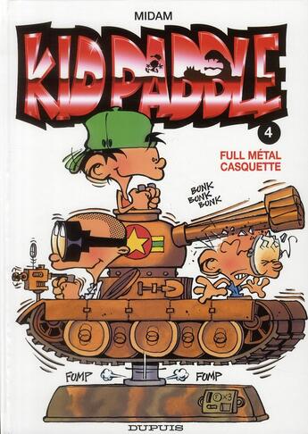 Couverture du livre « Kid Paddle Tome 4 : full métal casquette » de Midam aux éditions Dupuis