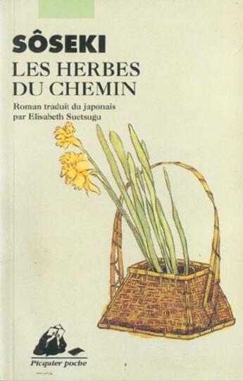 Couverture du livre « Les herbes du chemin » de Soseki Natsume aux éditions Picquier