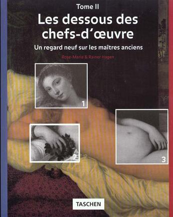 Couverture du livre « Les gr-dessous des chefs d oeuvre t.2 » de Ingeborg Hagen aux éditions Taschen