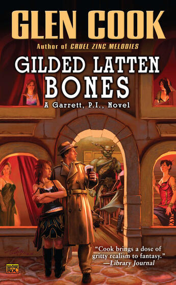 Couverture du livre « Gilded Latten Bones » de Glen Cook aux éditions Penguin Group Us