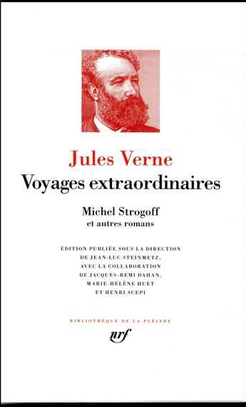 Couverture du livre « Voyages extraordinaires ; Michel Strogoff et autres romans » de Jules Verne aux éditions Gallimard