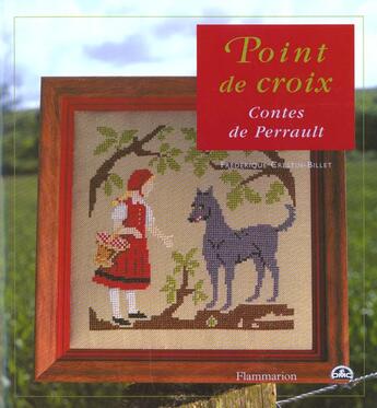 Couverture du livre « Point de croix - contes de perrault » de Crestin-Billet F. aux éditions Flammarion