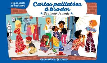 Couverture du livre « Le studio de mode » de Coralie Vallageas aux éditions Le Temps Apprivoise