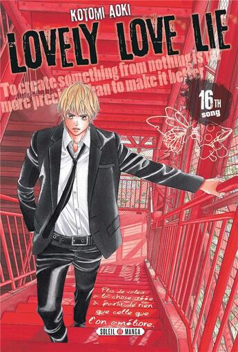 Couverture du livre « Lovely love lie Tome 16 » de Kotomi Aoki aux éditions Soleil