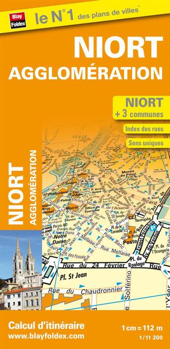 Couverture du livre « Niort agglomération » de  aux éditions Blay Foldex