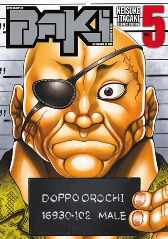 Couverture du livre « New grappler Baki Tome 5 » de Keisuke Itagaki aux éditions Meian