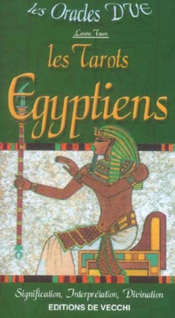 Couverture du livre « Oracles dve (les) : les tarots egyptiens » de Tuan aux éditions De Vecchi