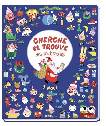 Couverture du livre « Cherche et trouve des tout-petits - a noel ! » de Marion Cocklico aux éditions Philippe Auzou