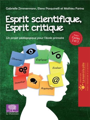 Couverture du livre « Esprit scientifique, esprit critique » de  aux éditions Le Pommier