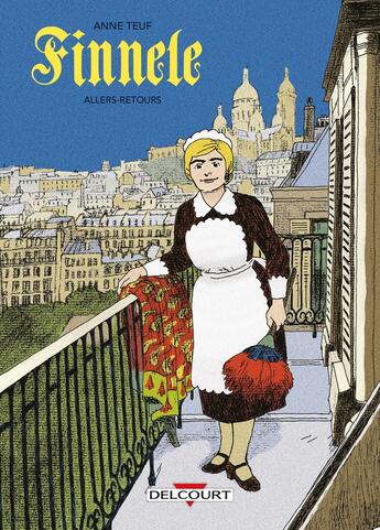 Couverture du livre « Finnele Tome 3 : allers-retours » de Anne Teuf aux éditions Delcourt