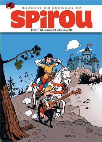 Couverture du livre « Recueil Spirou N.327 » de  aux éditions Dupuis