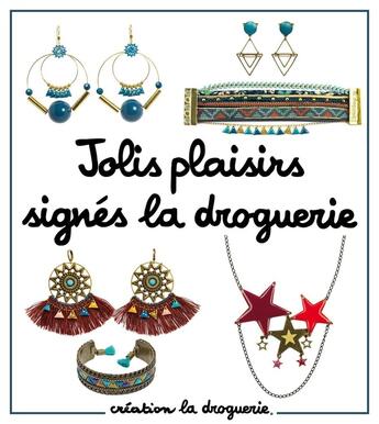 Couverture du livre « Jolis plaisirs signés la droguerie » de  aux éditions La Droguerie Editions