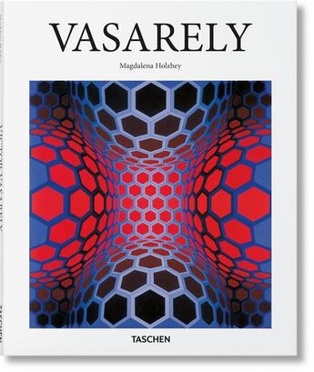 Couverture du livre « Vasarely » de Magdalena Holzhey aux éditions Taschen