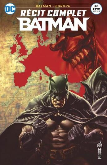 Couverture du livre « Batman récit complet n.8 ; voir l'Europe et mourir » de  aux éditions Urban Comics Press