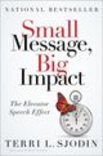 Couverture du livre « Small Message Big Impact » de Sjodin Terri aux éditions Penguin Books Ltd Digital